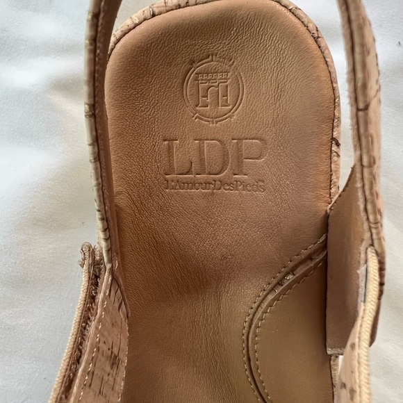 L’AmourDesPieds LDP Elastic and Cork Vedika Sandals - Picture 7 of 8